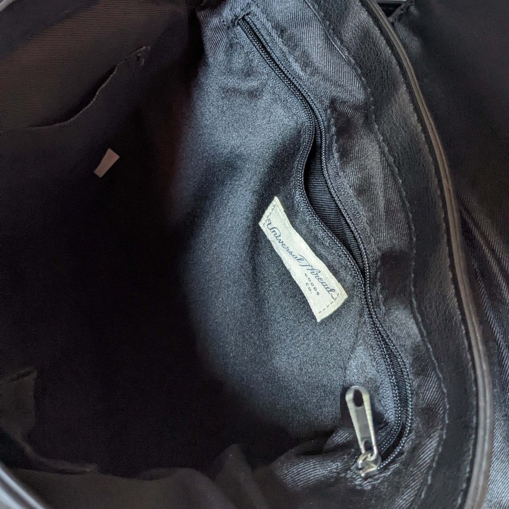 Universal Thread Black Jayden Backpack Purse - image 5